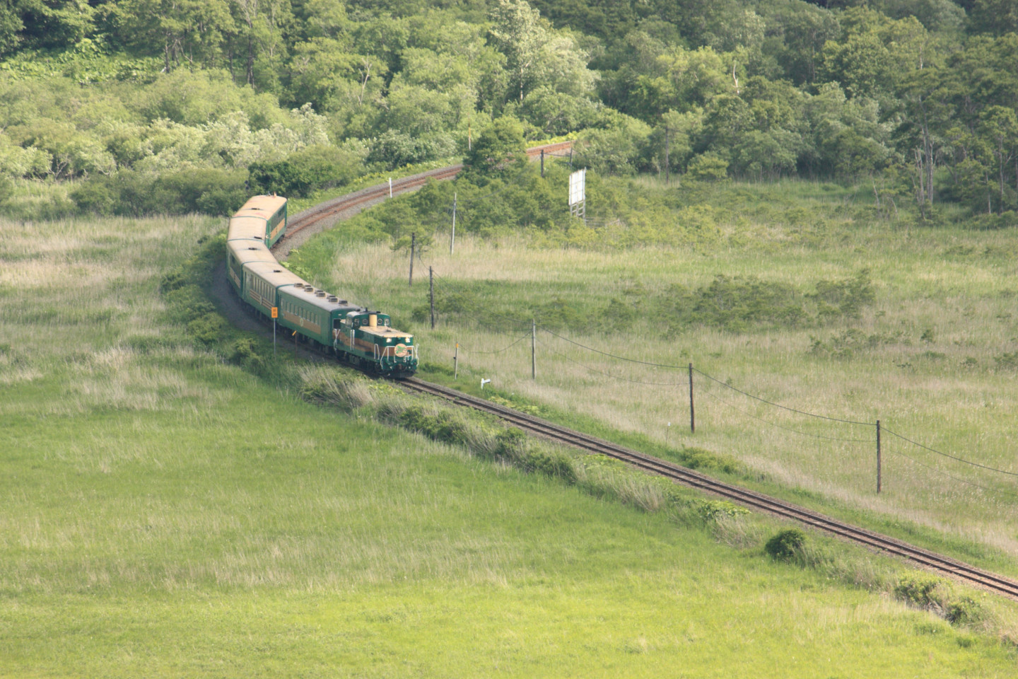 Town guides are a highlight of Kushiro's summer.<br>Also try the special sightseeing train, 