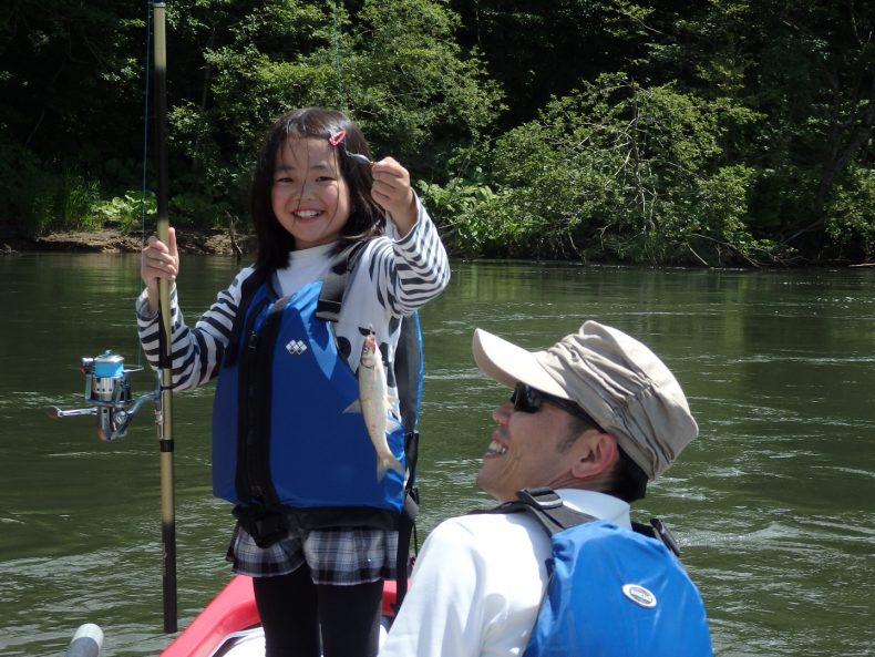 Kushiro River Canoe Touring Grace Field